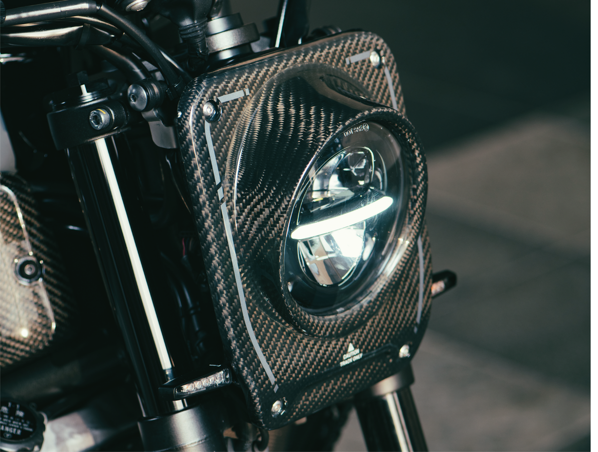 Carbon Fiber Head Light Kit XSR700 2017-2022 – HooBue