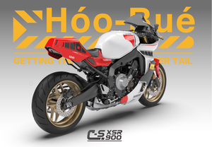 Xsr 900 Racing Kit XSR900 C-S kit upgrade set (Fairing/Belly Pan/Single seat cover/top tr ...
