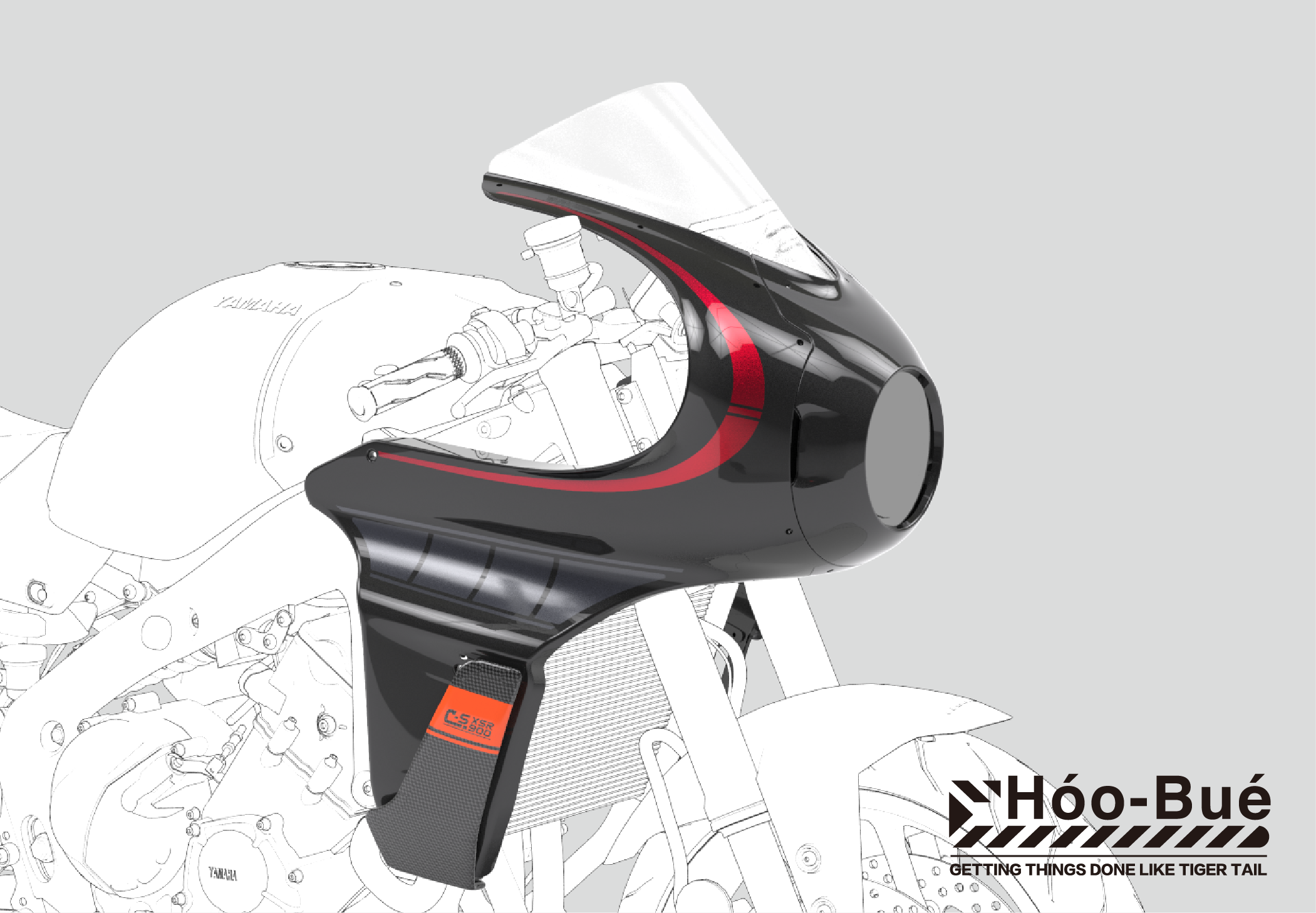 XSR900 C-S Fairing 2022+ – HooBue XSR900 C-S Fairing 2022+ – HooBue