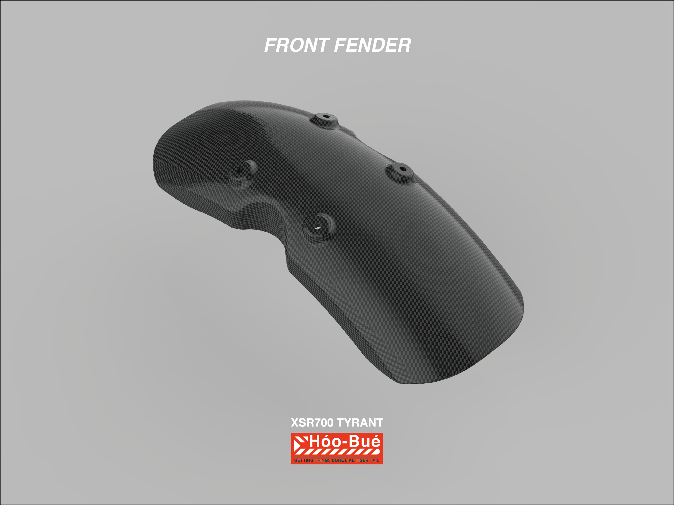 XSR700 Carbon Fiber Front Fender