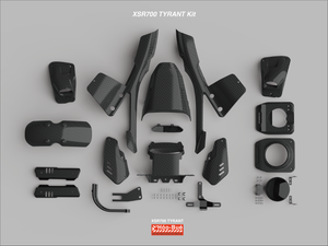 Carbon Fiber XSR700 TYRANT Kit